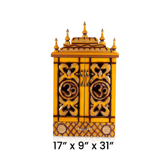 Full Door Mandapam - 31x17x9 Inch - 14 kgs