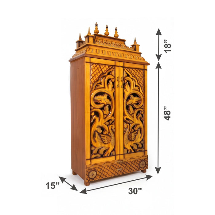 Full Door Mandapam - 66x30x15 Inch - 48 kgs