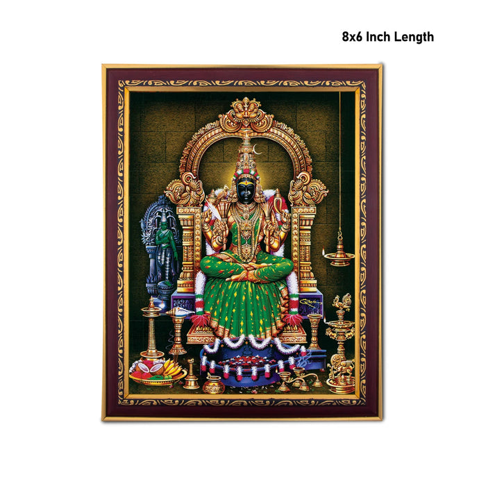 Kanchi Kamakshi Murti Photo Frame | Wall Decor/ Picture Frame For Home Temple And Pooja Rooms