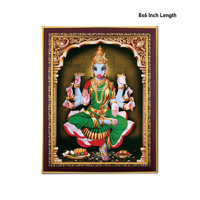 Varahi Murti Photo Frame | Wall Decor/ Picture Frame For Home Temple And Pooja Rooms