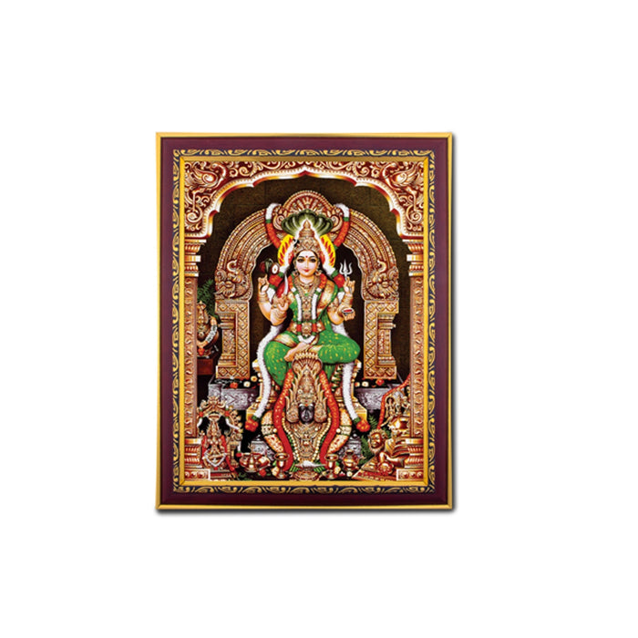 Karumariamman Photo Frame | Wall Decor/ Picture Frame For Home Temple And Pooja Rooms