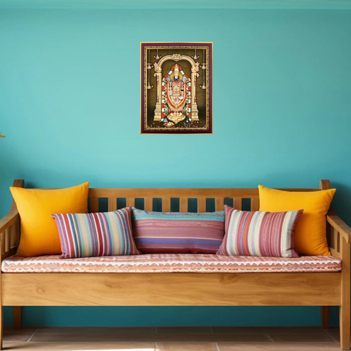 Tirupati Balaji Photo Frame | Picture Frame for Pooja Room Decor