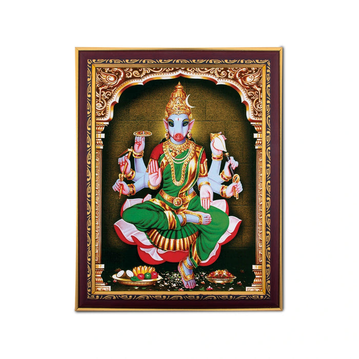 Varahi Murti Photo Frame | Wall Decor/ Picture Frame For Home Temple And Pooja Rooms