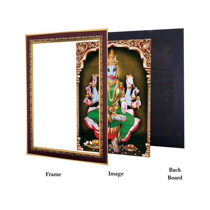 Varahi Murti Photo Frame | Wall Decor/ Picture Frame For Home Temple And Pooja Rooms