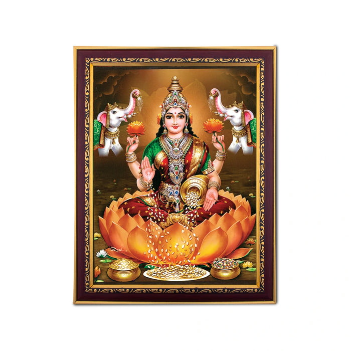 Gajalakshmi Murti Photo Frame | Wall Decor/ Picture Frame For Home Temple And Pooja Rooms