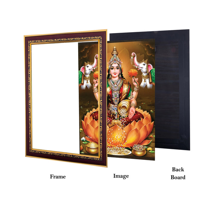 Gajalakshmi Murti Photo Frame | Wall Decor/ Picture Frame For Home Temple And Pooja Rooms