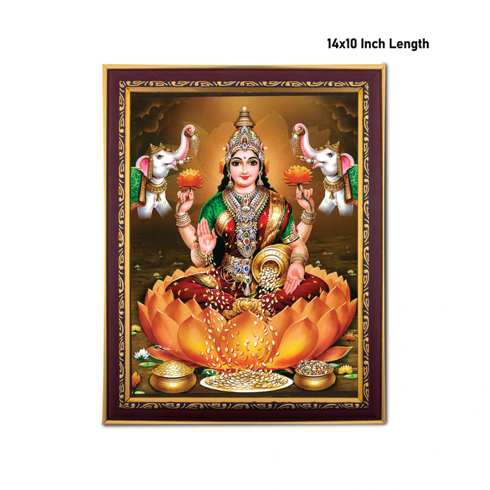Gajalakshmi Murti Photo Frame | Wall Decor/ Picture Frame For Home Temple And Pooja Rooms