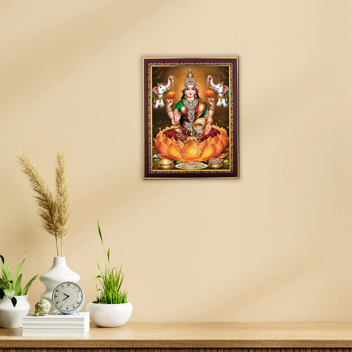 Gajalakshmi Murti Photo Frame | Wall Decor/ Picture Frame For Home Temple And Pooja Rooms