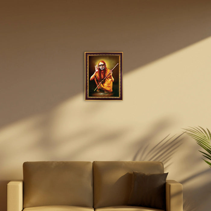 Maha Periyava Photo Frame | Wall Decor/ Picture Frame For Home Temple And Pooja Rooms