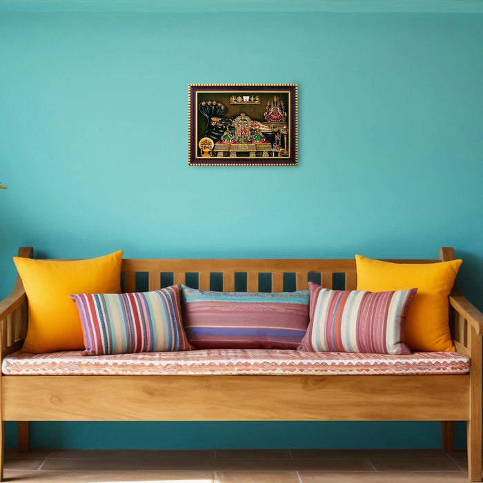 Sri Ranganathar Photo Frame | Wall Decor/ Picture Frame For Home Temple And Pooja Rooms