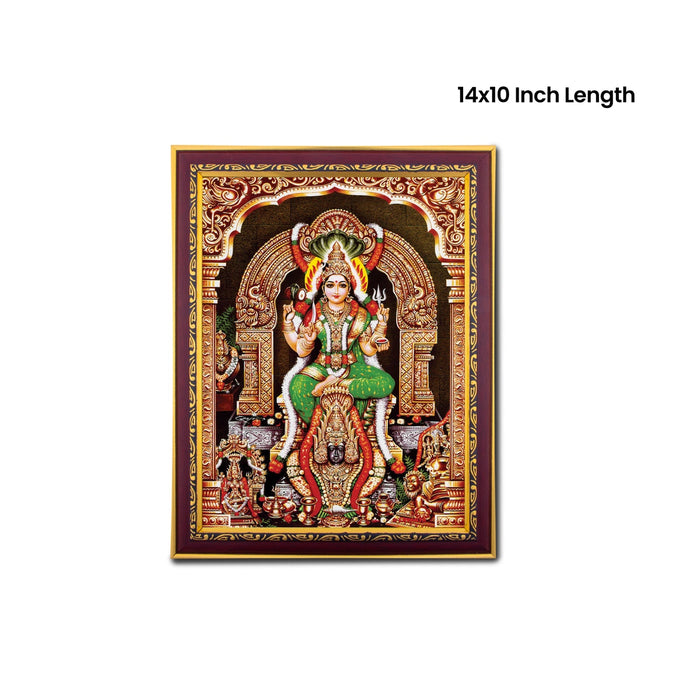 Karumariamman Photo Frame | Wall Decor/ Picture Frame For Home Temple And Pooja Rooms