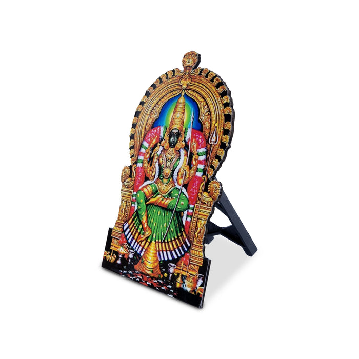 Kalikambal Cutout Stand - 6 x 4 Inches | Kaligambal Photo Holder / Picture Stand for Home Decor