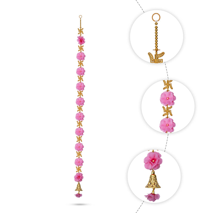 Side Thoran - 5 Feet | 2 Pcs/ Hanging Decor / Fancy Ladi / Decorative Thoranam for Festivals