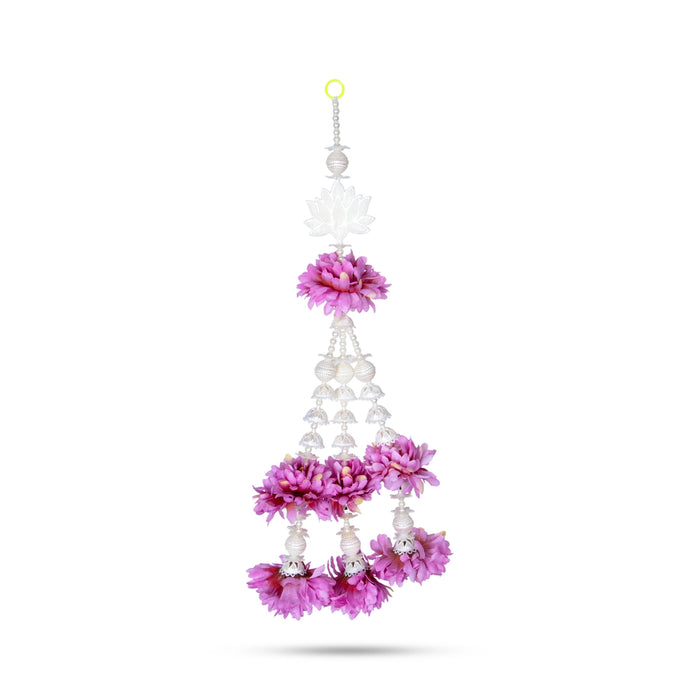 Side Thoran - 1 Feet | 2 Pcs/ Artificial Flower Bandhawar/ Fancy Ladi/ Decorative Thoranam for Home Decor