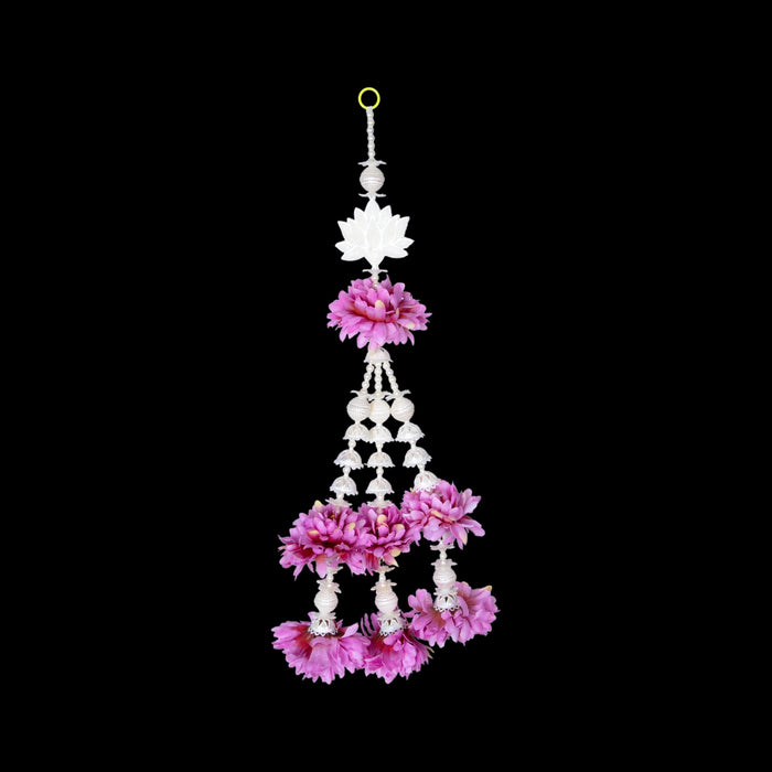 Side Thoran - 1 Feet | 2 Pcs/ Artificial Flower Bandhawar/ Fancy Ladi/ Decorative Thoranam for Home Decor