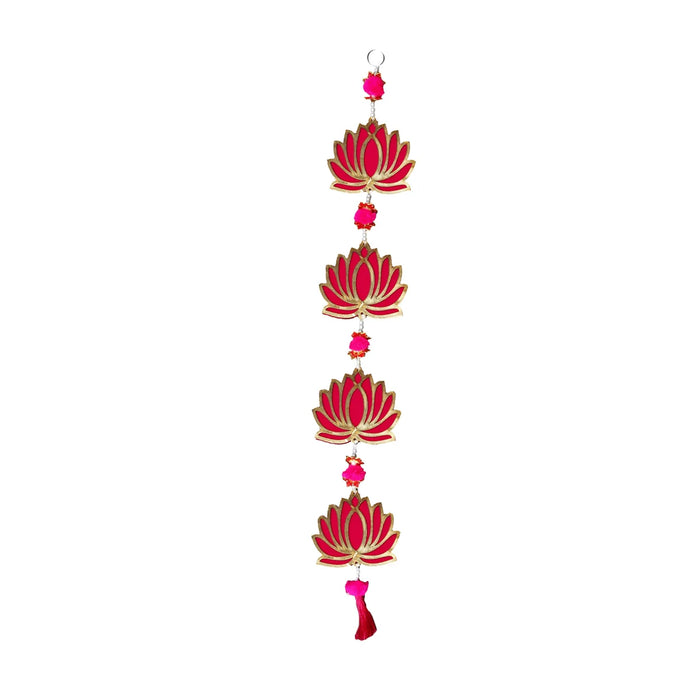 Toran - 27 Inches | Lotus Design Thoranam/ Door Hanger for Home Decor