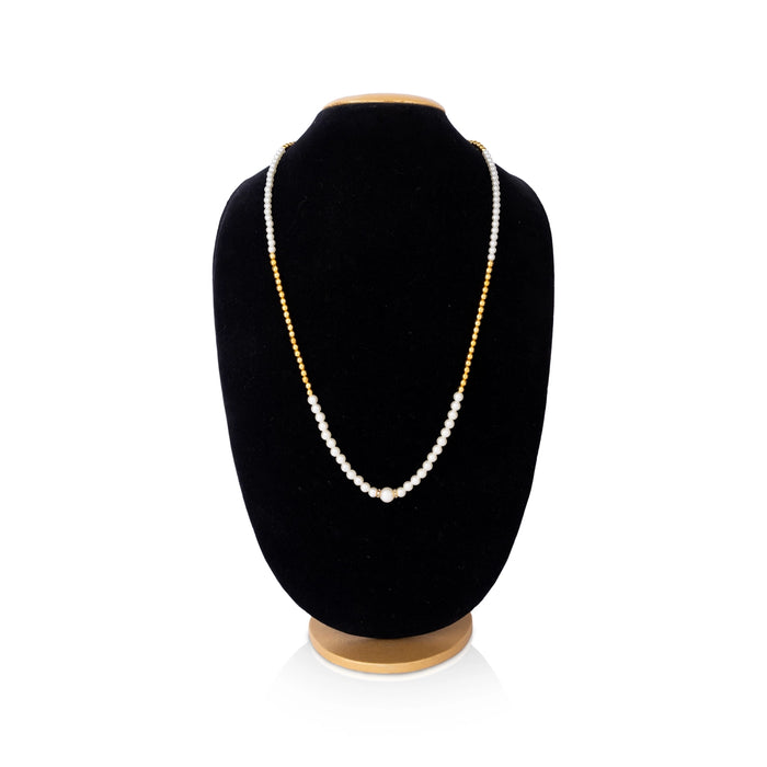 Swagat Mala - 17 Inches | 6 pcs/ Swagatam Mala/ Pearl Mala for Welcoming Guest