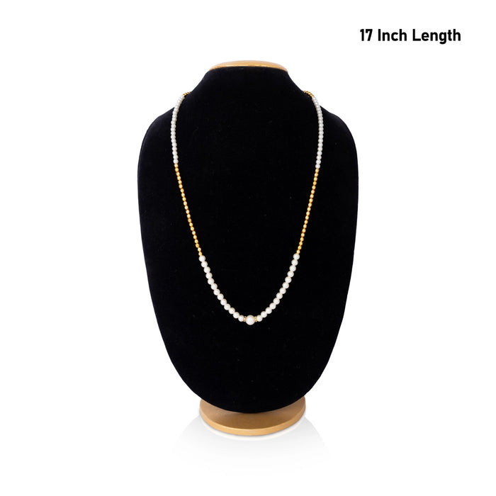 Swagat Mala - 17 Inches | 6 pcs/ Swagatam Mala/ Pearl Mala for Welcoming Guest