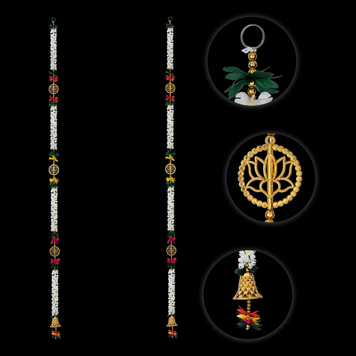Fancy Ladi - 5 Feet | 2 Pcs / Hanging Decor / Decorative Thoranam for Festivals