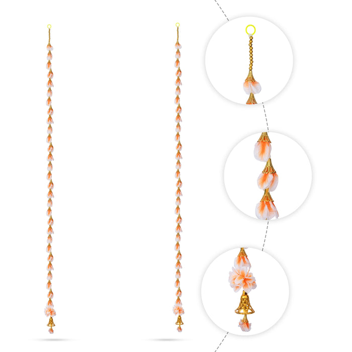 Fancy Ladi - 5 Feet | 2 Pcs / Decorative Thoranam/ Door Hanging Toran/ Side Bandhawar for Home Decor