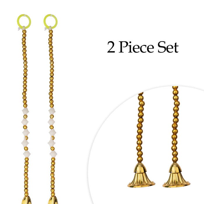 Fancy Ladi Pair - 5 Feet | 2 Pcs / Beads Thoranam / Bandanwar / Decorative Artificial Toran
