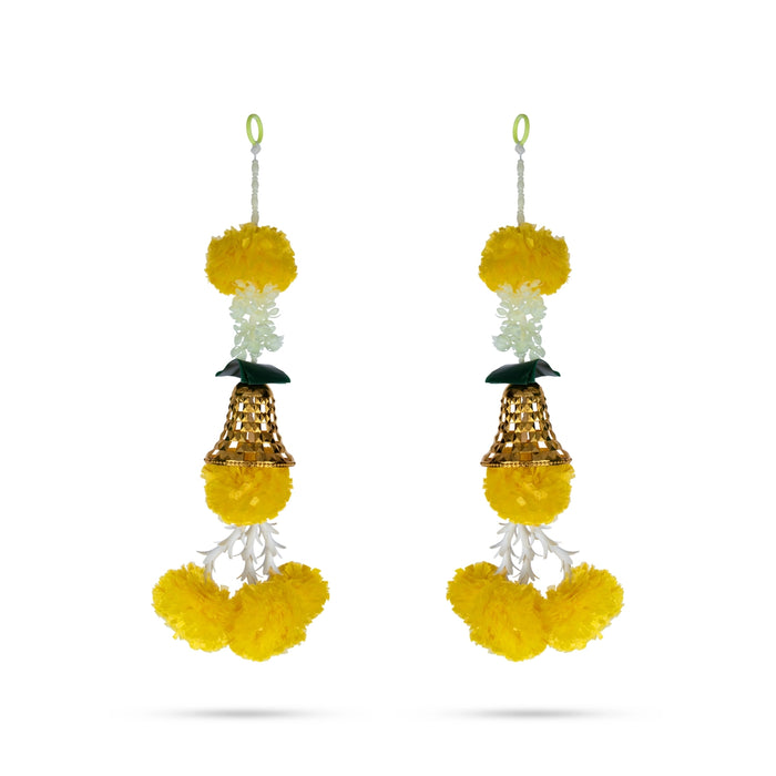 Side Toran - 3 Feet | 2 Pcs / Decorative Ladi / Door Hanging / Bandhawar for Entrance Decor