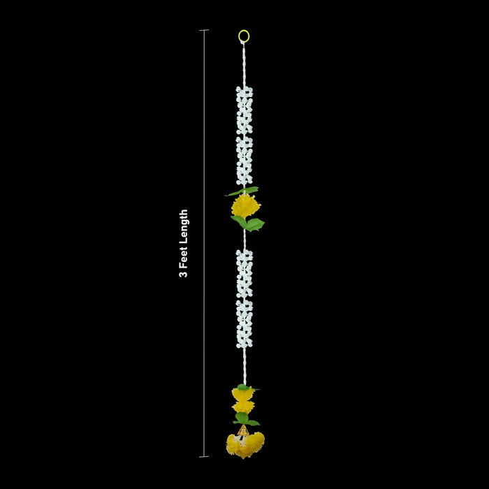 Side Toran - 3 Feet | 2 Pcs / Thoranam / Decorative Hanging / Elegant Bandhawar