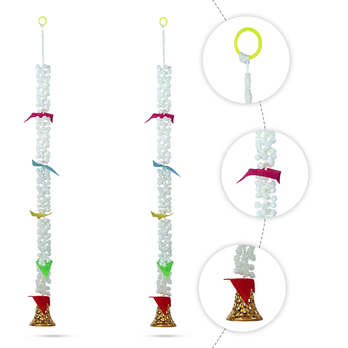 Fancy Ladi - 3 Feet | 2 Pcs / Decorative Thoranam / Bandanwar / Door Toran / Entrance Decoration