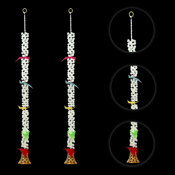 Fancy Ladi - 3 Feet | 2 Pcs / Decorative Thoranam / Bandanwar / Door Toran / Entrance Decoration