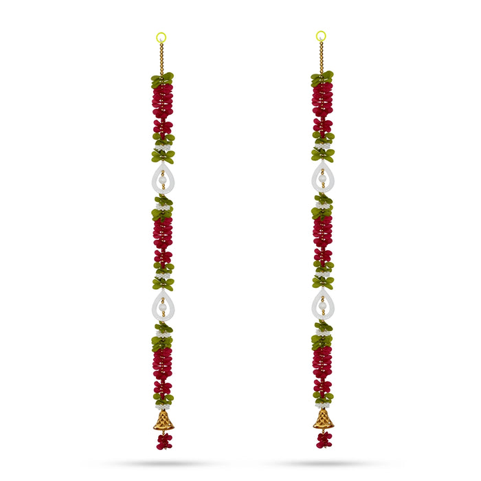 Side Toran - 3 Feet | 2 Pcs / Decorative Hanging / Elegant Bandhawar for Entrance Decor