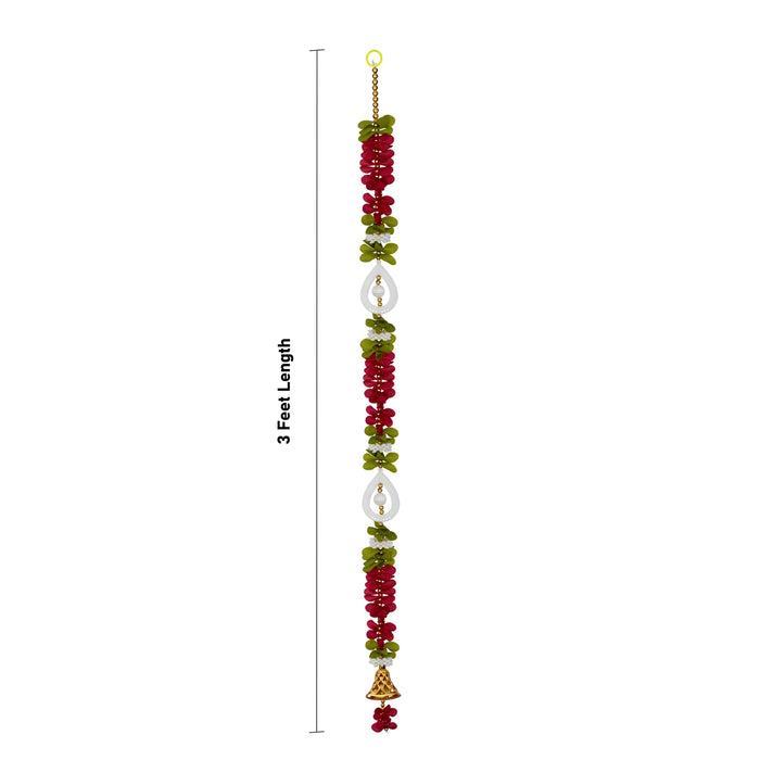 Side Toran - 3 Feet | 2 Pcs / Decorative Hanging / Elegant Bandhawar for Entrance Decor