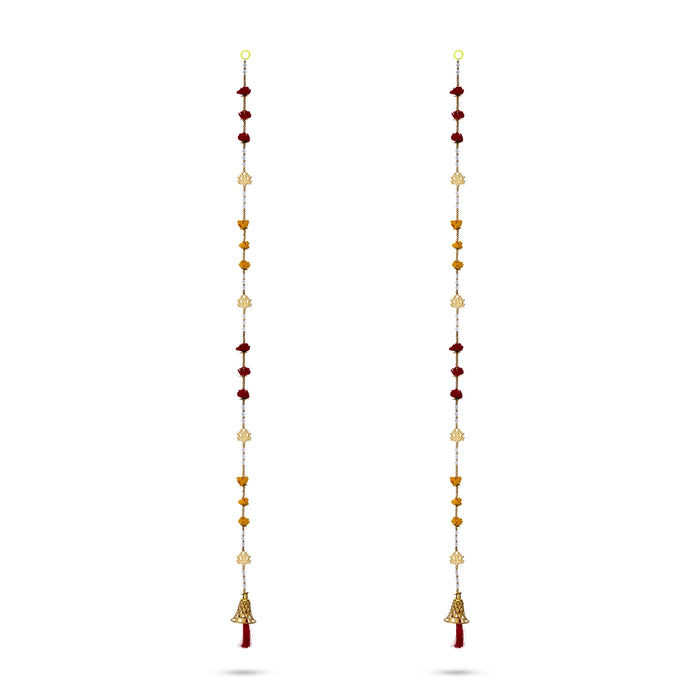 Fancy Toran - 5 Feet | 2 Pcs / Thoranam / Decorative Bandanwar / Door Hanging