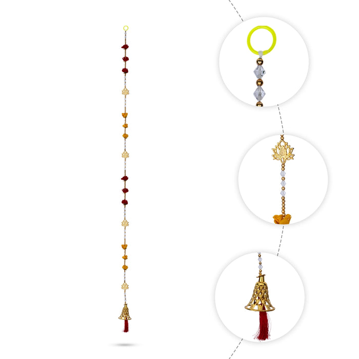 Fancy Toran - 5 Feet | 2 Pcs / Thoranam / Decorative Bandanwar / Door Hanging