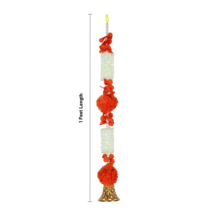 Side Toran - 1 Feet | 2 Pcs/ Side Thoran/ Bandhawar / Artificial Toran for Wall Decor