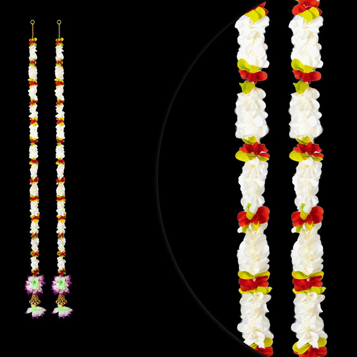Side Toran - 5 Feet | 2 Pcs / Thoranam / Bandanwar / Floral Door Hanging