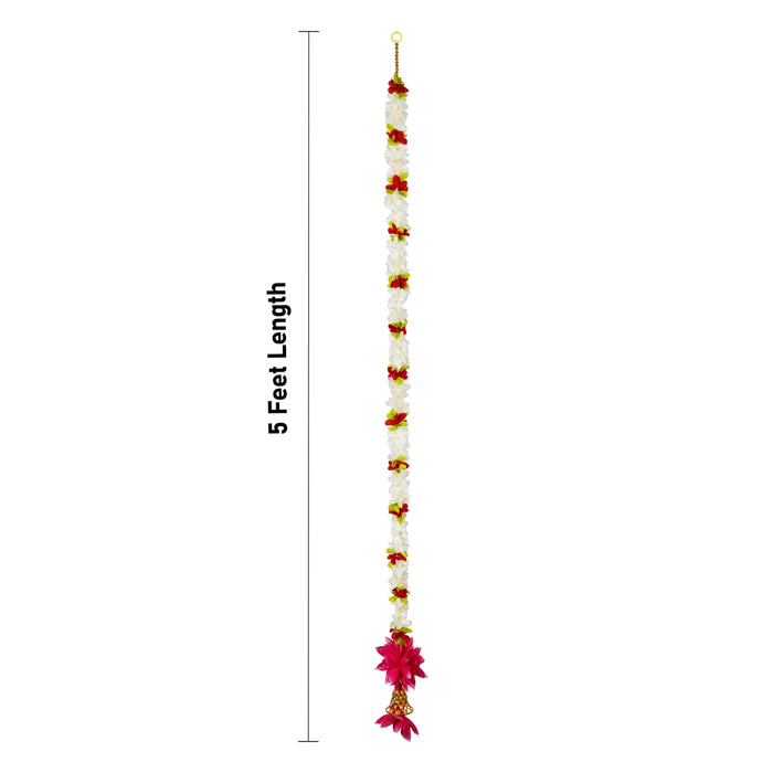 Side Toran - 5 Feet | 2 Pcs / Thoranam / Bandanwar / Floral Door Hanging