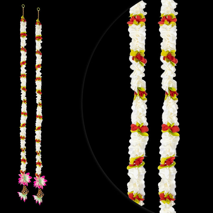 Side Toran - 5 Feet | 2 Pcs / Thoranam / Bandanwar / Floral Door Hanging