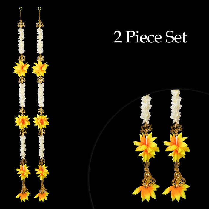 Fancy Toran - 5 Feet | 2 Pcs / Thoranam / Bandhawar / Decorative Ladi Door Hanging
