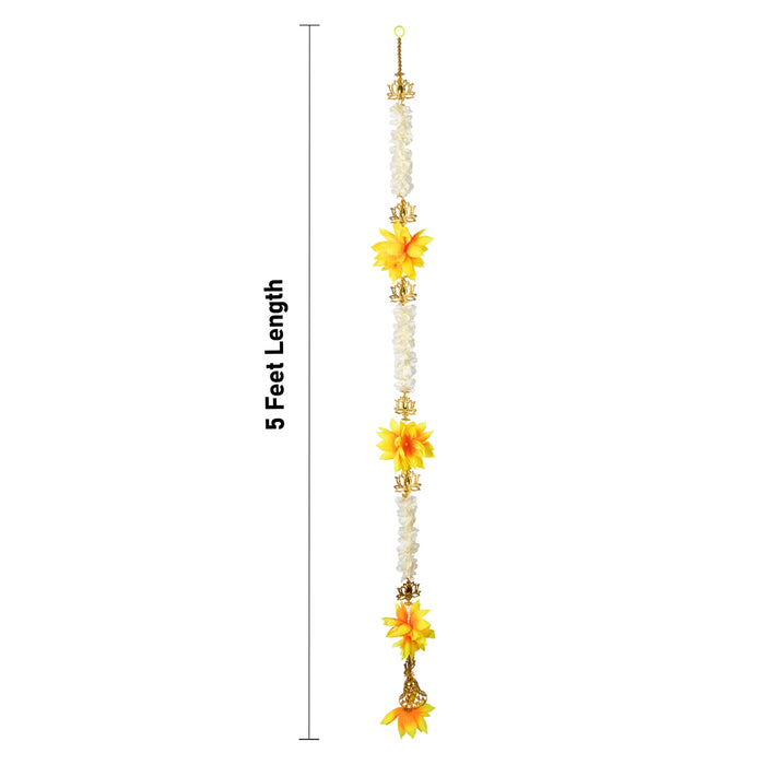 Fancy Toran - 5 Feet | 2 Pcs / Thoranam / Bandhawar / Decorative Ladi Door Hanging