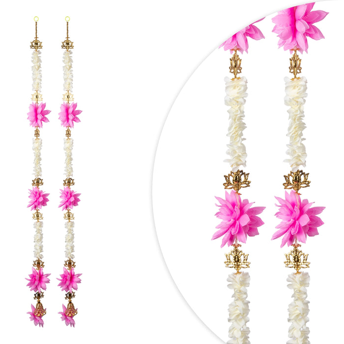 Fancy Toran - 5 Feet | 2 Pcs / Thoranam / Bandhawar / Decorative Ladi Door Hanging