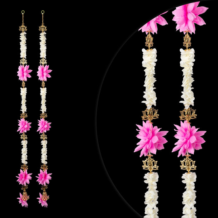 Fancy Toran - 5 Feet | 2 Pcs / Thoranam / Bandhawar / Decorative Ladi Door Hanging