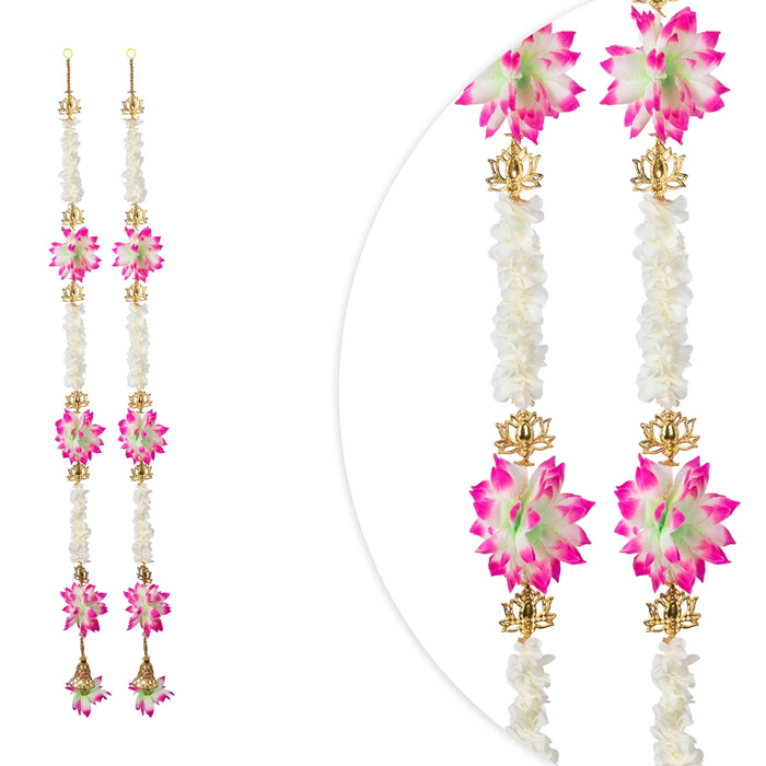 Fancy Toran - 5 Feet | 2 Pcs / Thoranam / Bandhawar / Decorative Ladi Door Hanging