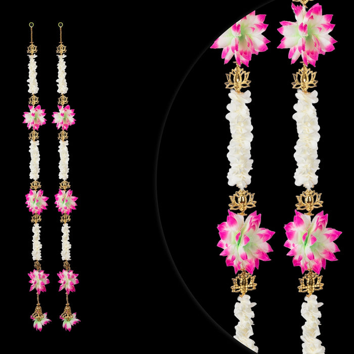 Fancy Toran - 5 Feet | 2 Pcs / Thoranam / Bandhawar / Decorative Ladi Door Hanging