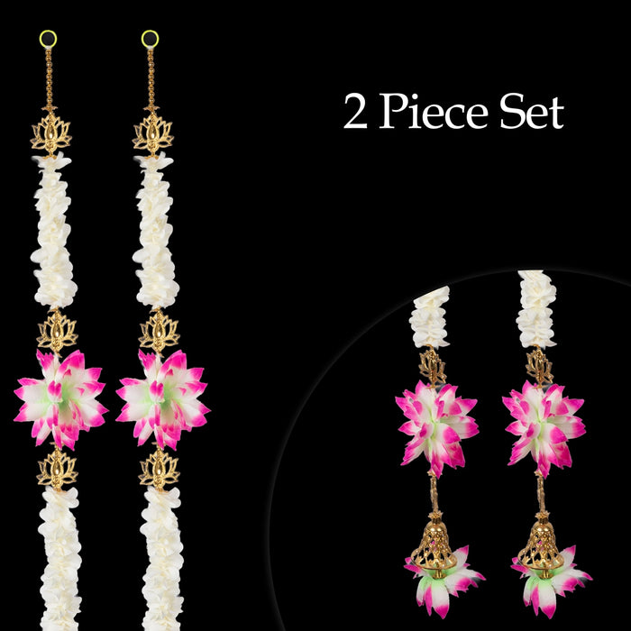 Fancy Toran - 5 Feet | 2 Pcs / Thoranam / Bandhawar / Decorative Ladi Door Hanging