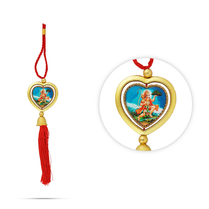 Car Hanging - 12 x 2 Inches | Car Decoration / Deity Picture Car Hanger For Protection