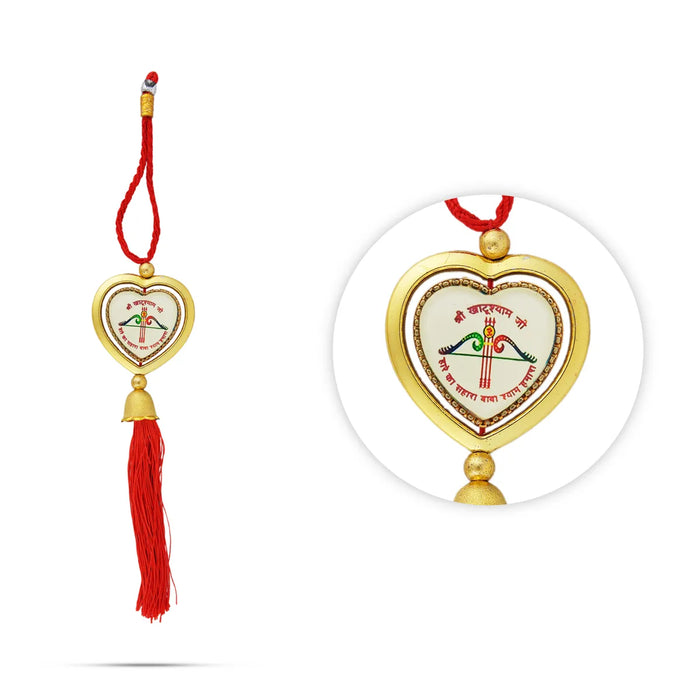 Car Hanging - 12 x 2 Inches | Car Decoration / Deity Picture Car Hanger For Protection