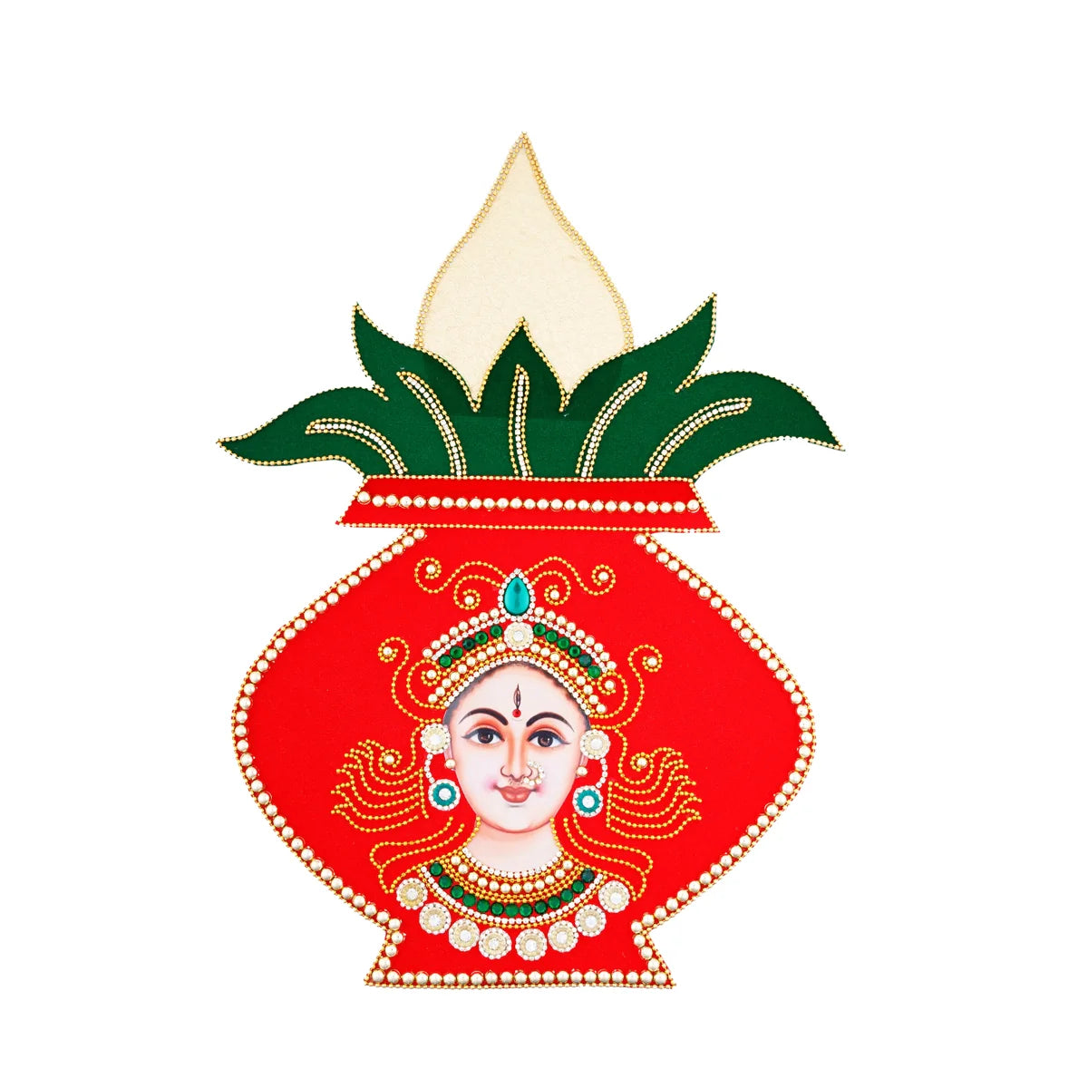 Giri USA - Brass Dhoopakal | Sambrani Holder | Wooden Handle