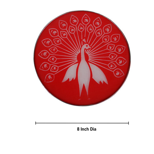 Rangoli Stencil Pair - 8 Inches | 2 Pcs/ Kolam Stencil/ Muggulu Stencil/ Rangoli Jali for Floor