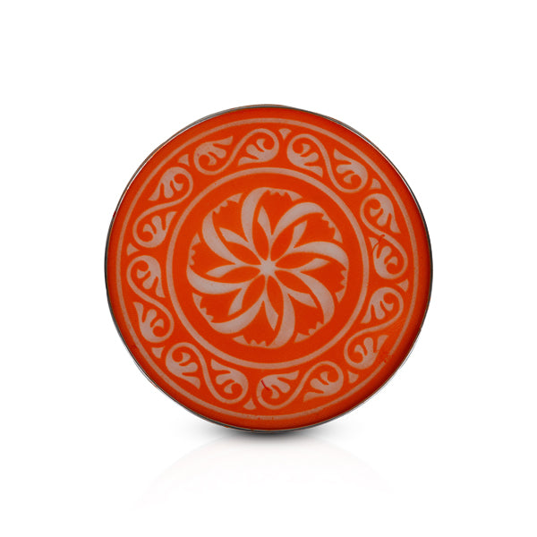 Rangoli Stencil Pair - 8 Inches | 2 Pcs/ Kolam Stencil/ Muggulu Stencil/ Rangoli Jali for Floor