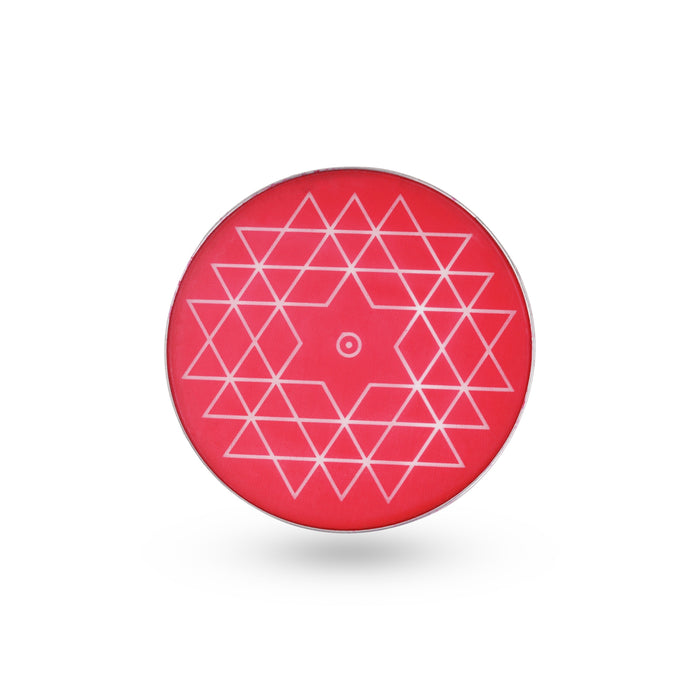 Rangoli Stensil - 8 Inches | Aishwaryam Design Kolam Stencil/ Rangoli Jali/ Rangoli Stencils for Floor